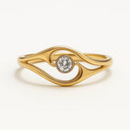 Beautiful Gold Ring with Unique Style