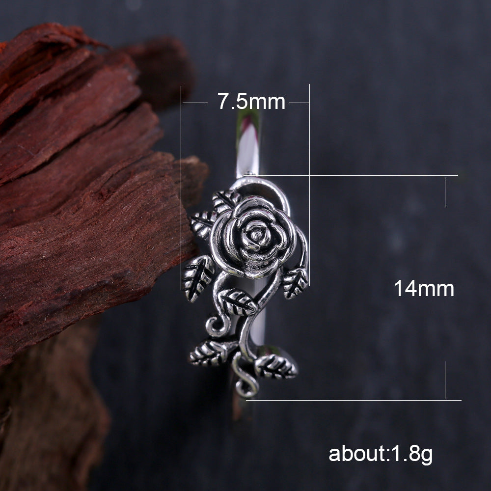 Delicate Artisan Silver Ring