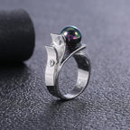 Beautiful Pearl Ring with Unique Style