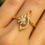 Beautiful Gold Ring with Unique Style