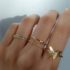 Vintage Handmade Gold Set