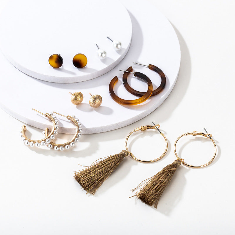 Vintage Handmade Pearl Set