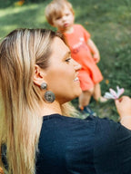 Beautiful Silver Earring with Unique Style