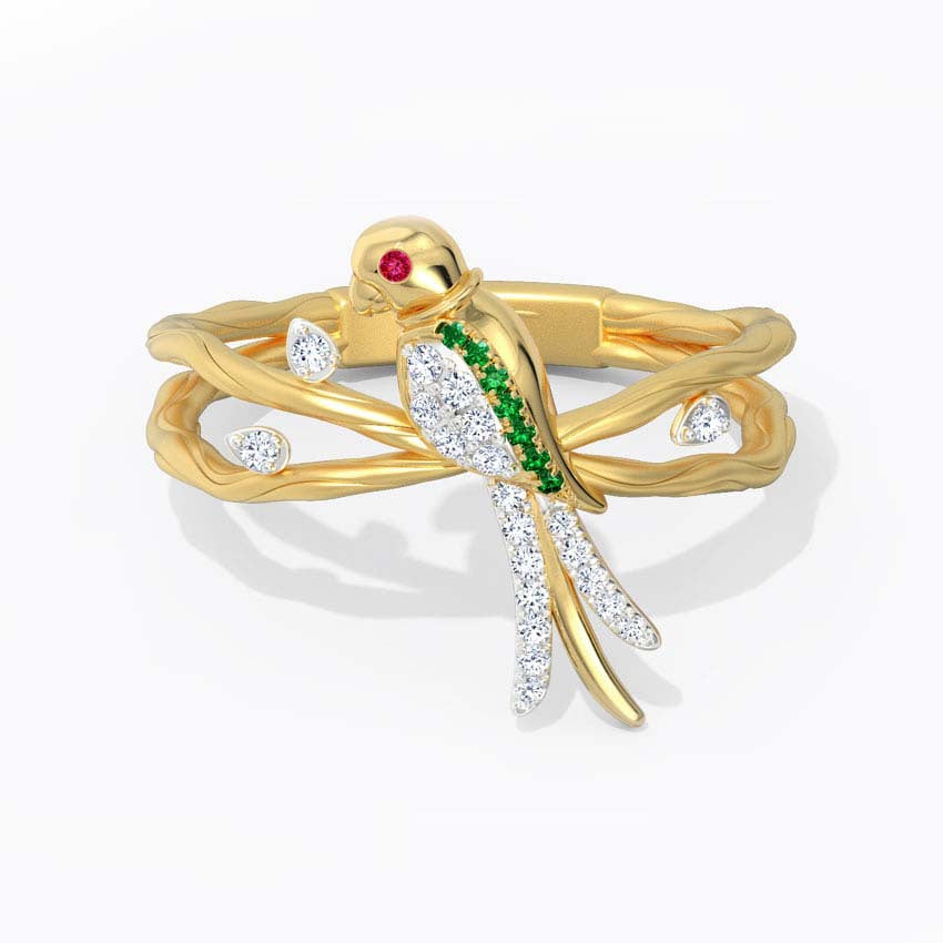 Classic Gold Ring with Timeless Appeal