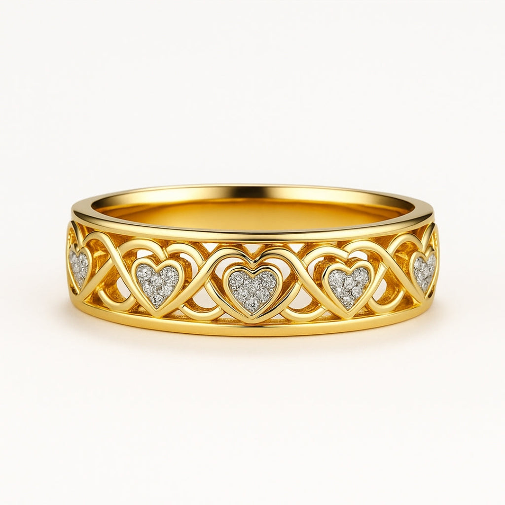 Beautiful Gold Ring with Unique Style