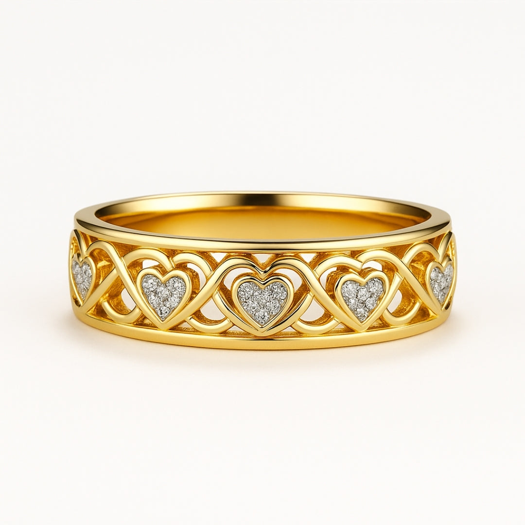 Beautiful Gold Ring with Unique Style