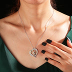 Vintage Handmade Gold Necklace