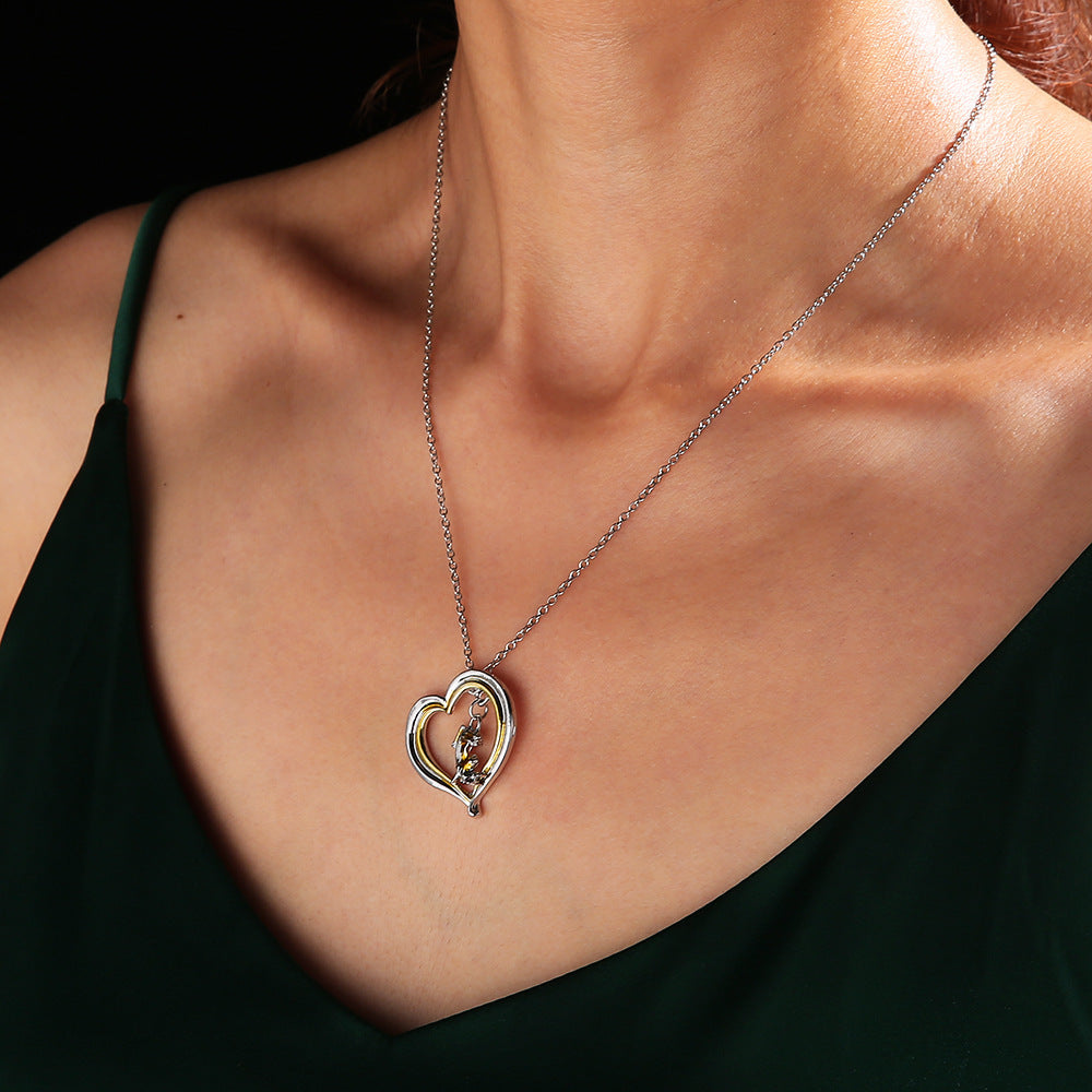 Vintage Handmade Gold Necklace