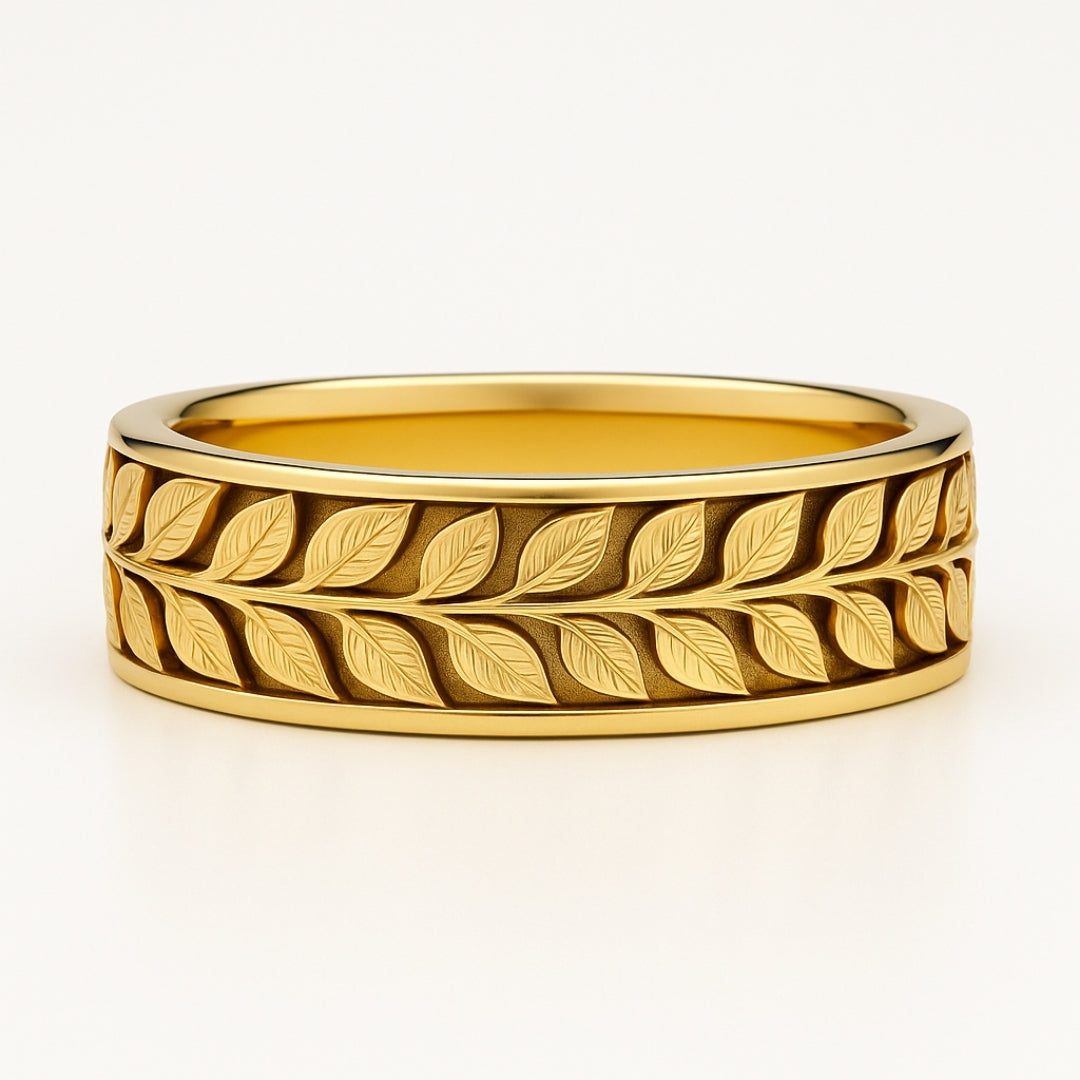 Beautiful Gold Ring with Unique Style