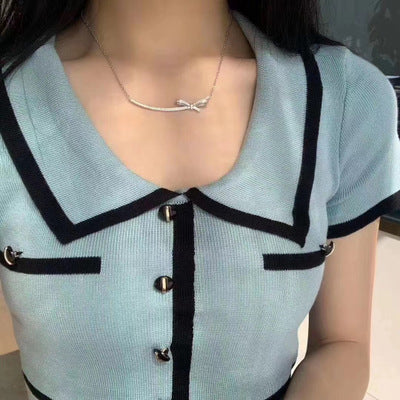 Beautiful Gold Necklace with Unique Style