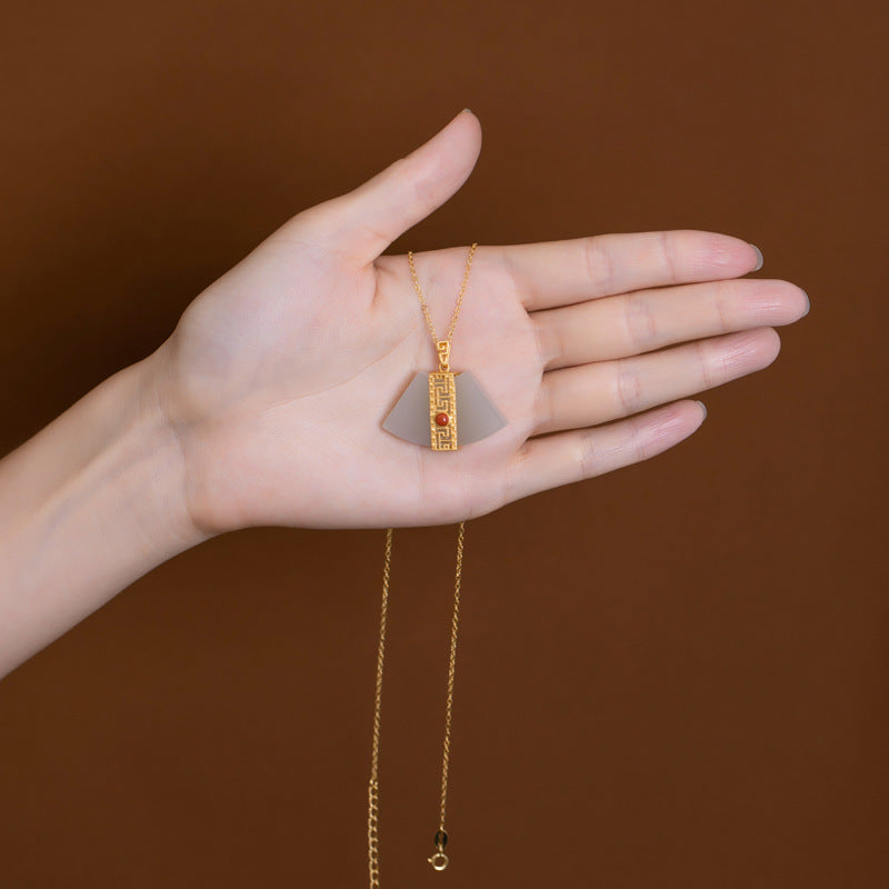 Vintage Handmade Gold Necklace