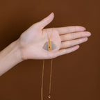 Vintage Handmade Gold Necklace