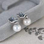 Vintage Handmade Silver Earring