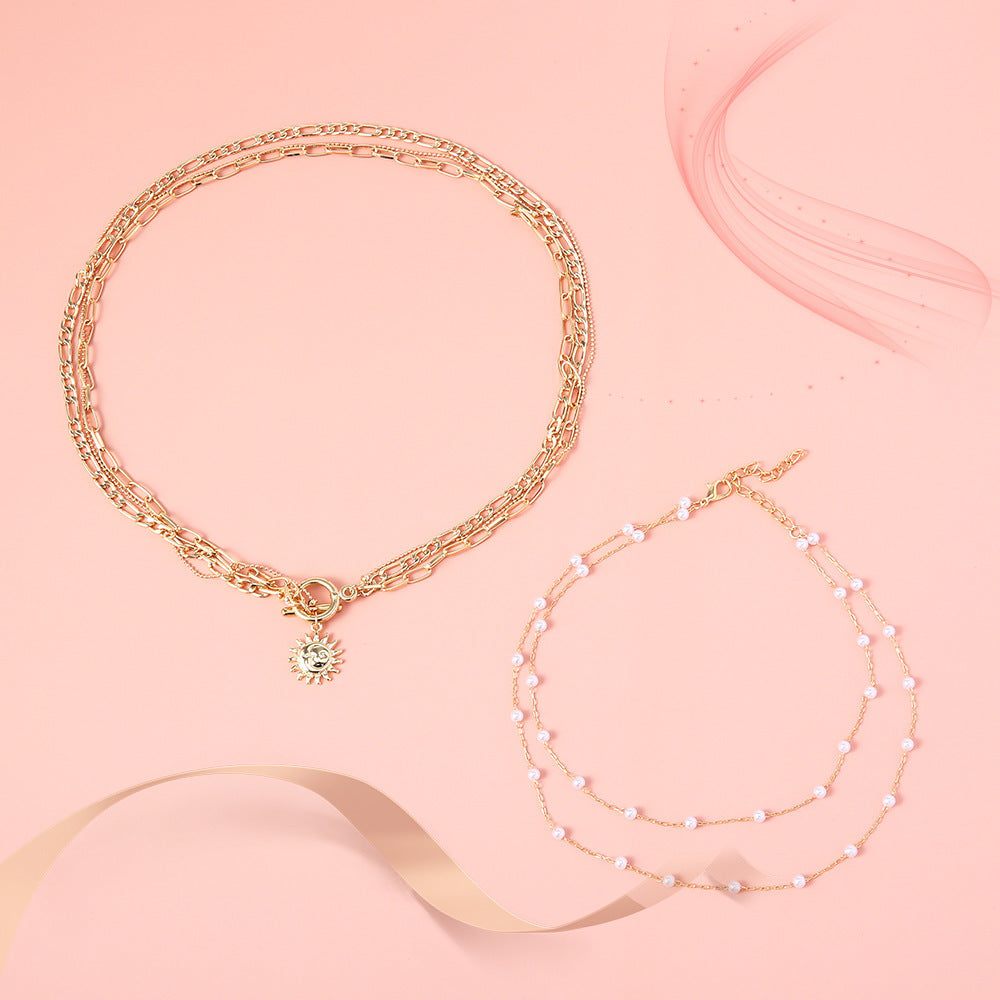 Vintage Handmade Pearl Necklace