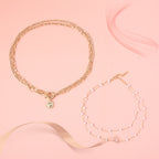 Vintage Handmade Pearl Necklace