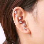 Vintage Handmade Gold Earring