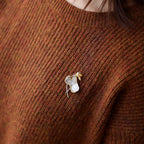 Vintage Handmade Gold Pendant