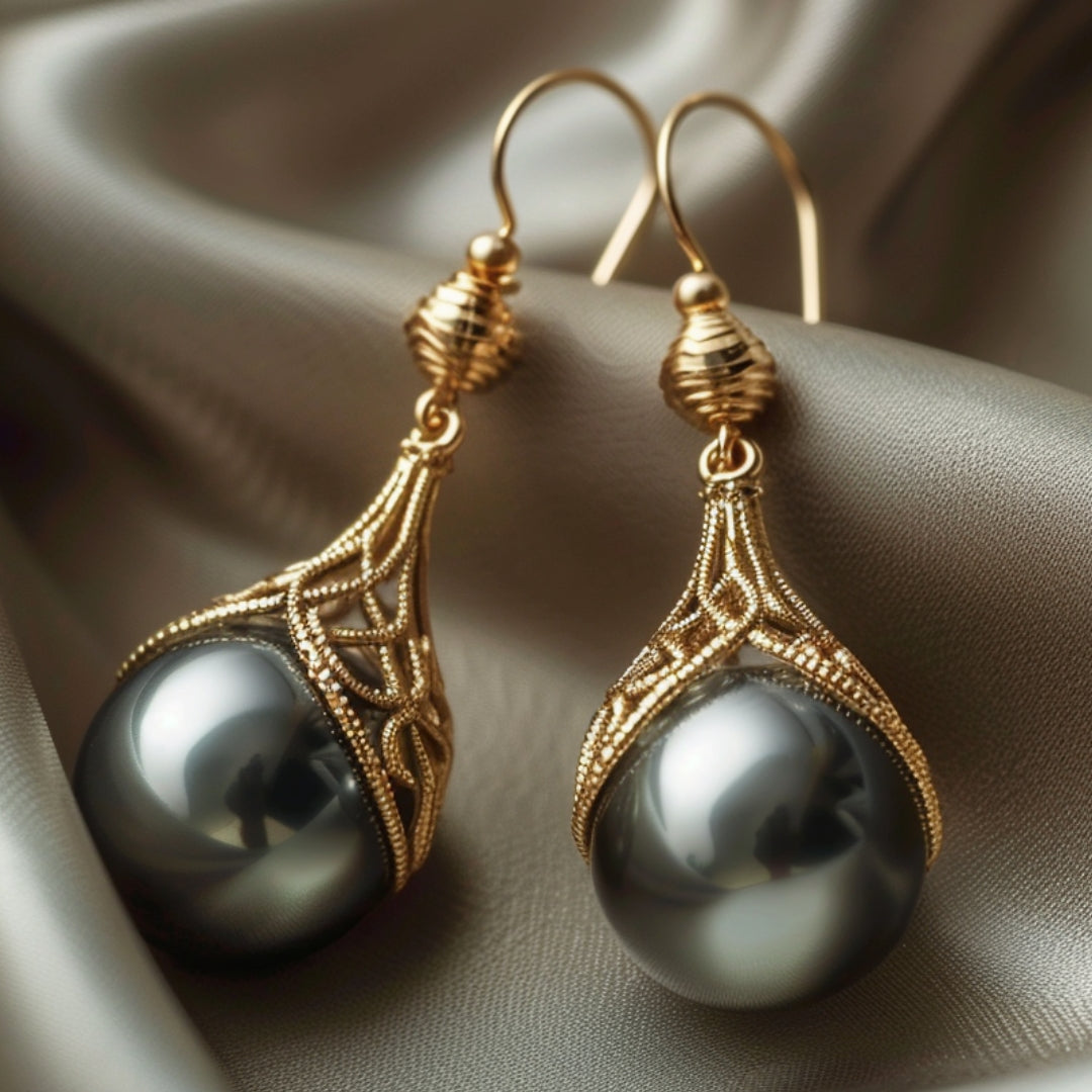 Beautiful Pearl Earring with Unique Style