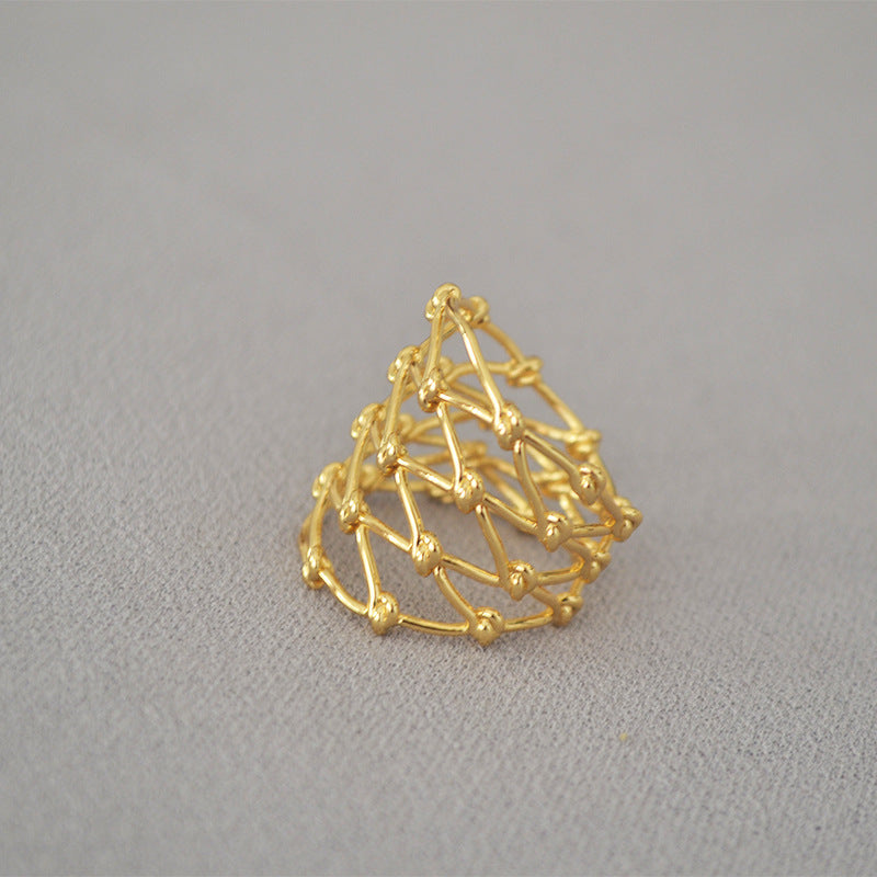 Beautiful Gold Ring with Unique Style