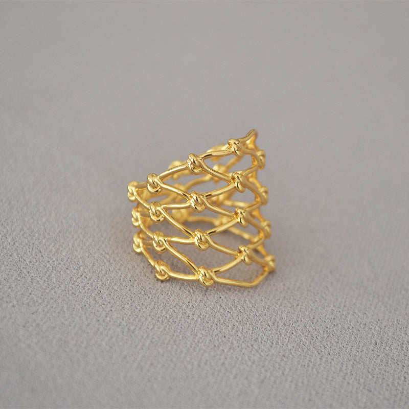 Beautiful Gold Ring with Unique Style