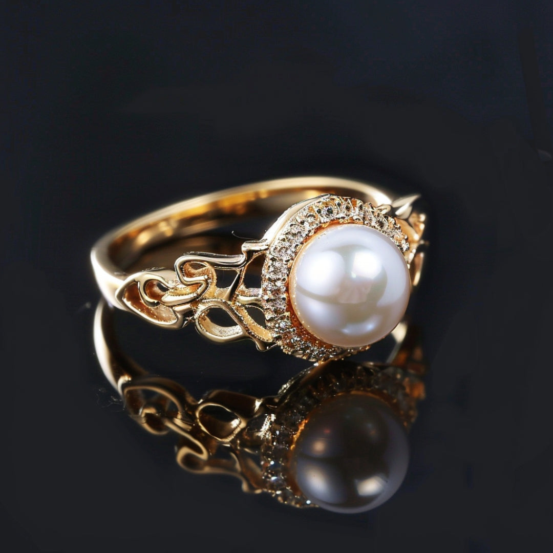 Beautiful Gold Ring with Unique Style