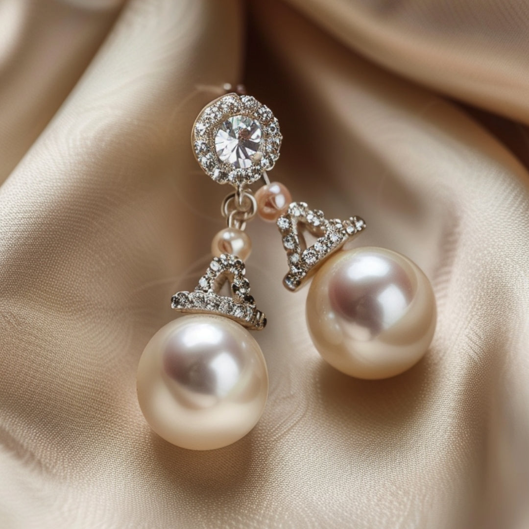 Beautiful Pearl Earring with Unique Style
