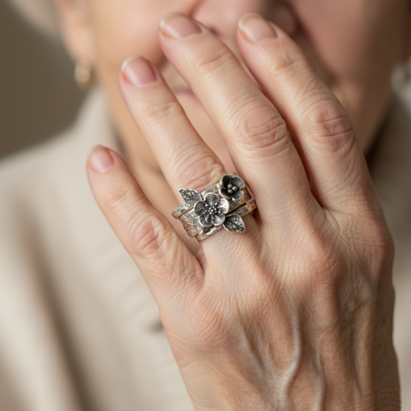 Elegant Silver Ring for Every Occasion