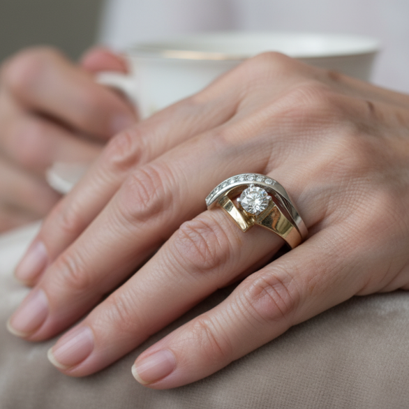 Charming Gold Ring for Any Occasion