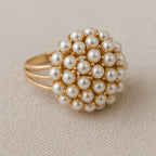 Delicate Artisan Pearl Ring