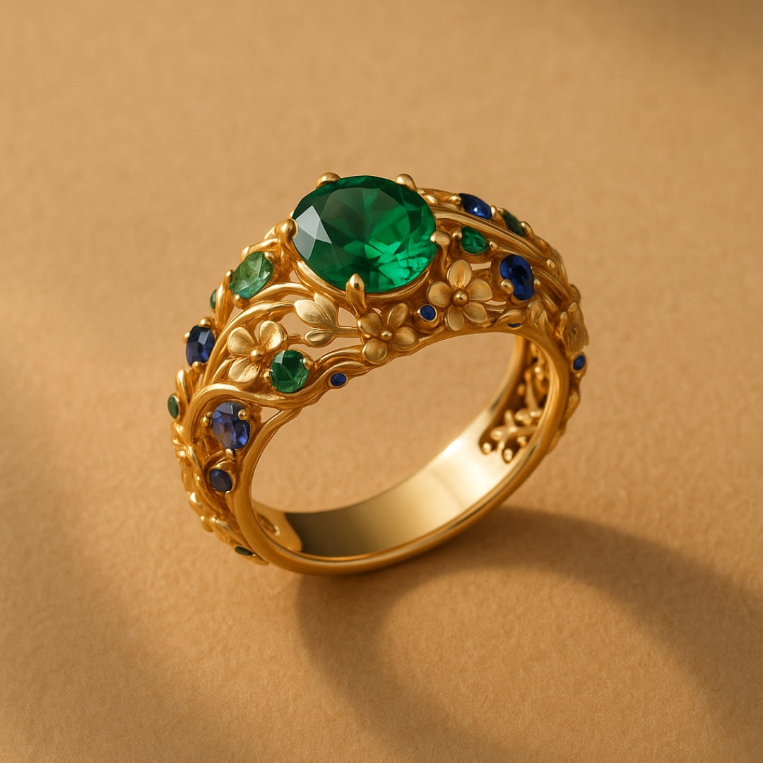Stunning Gold Ring for Daily Wear