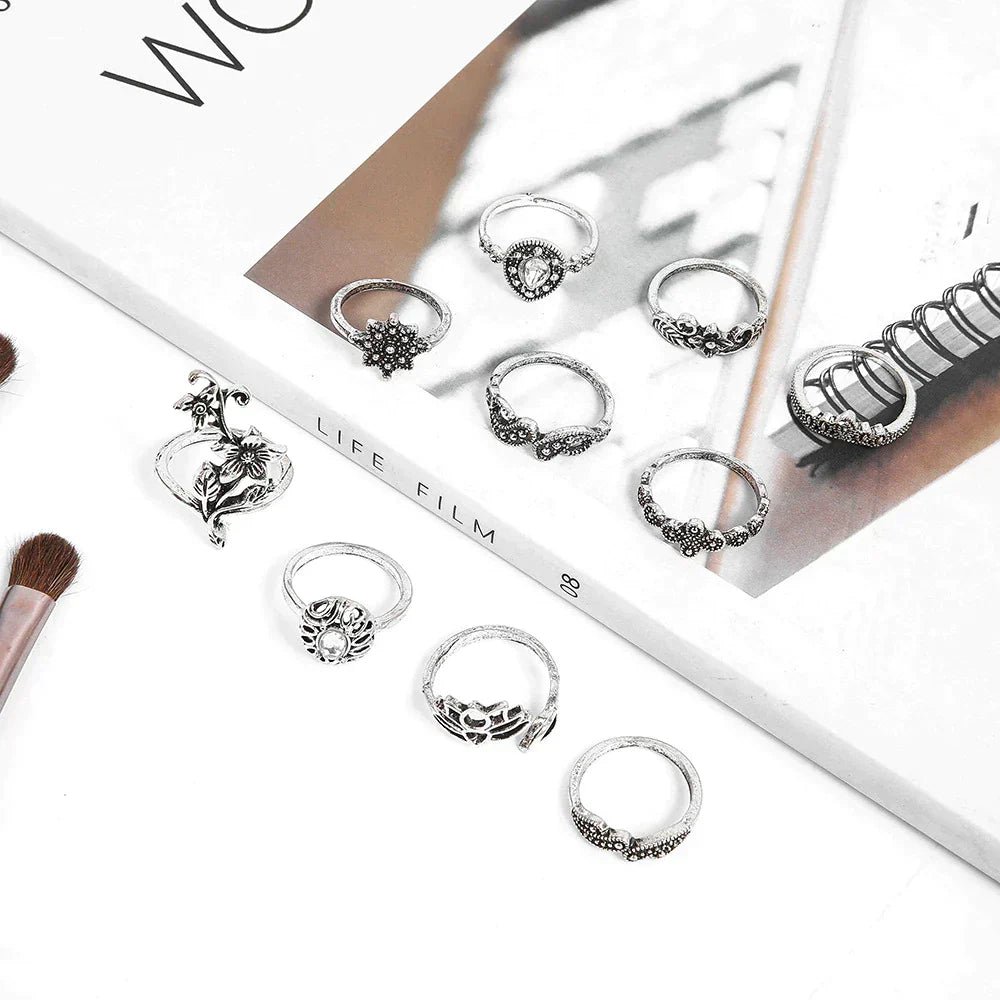 Beautiful Silver Ring with Unique Style