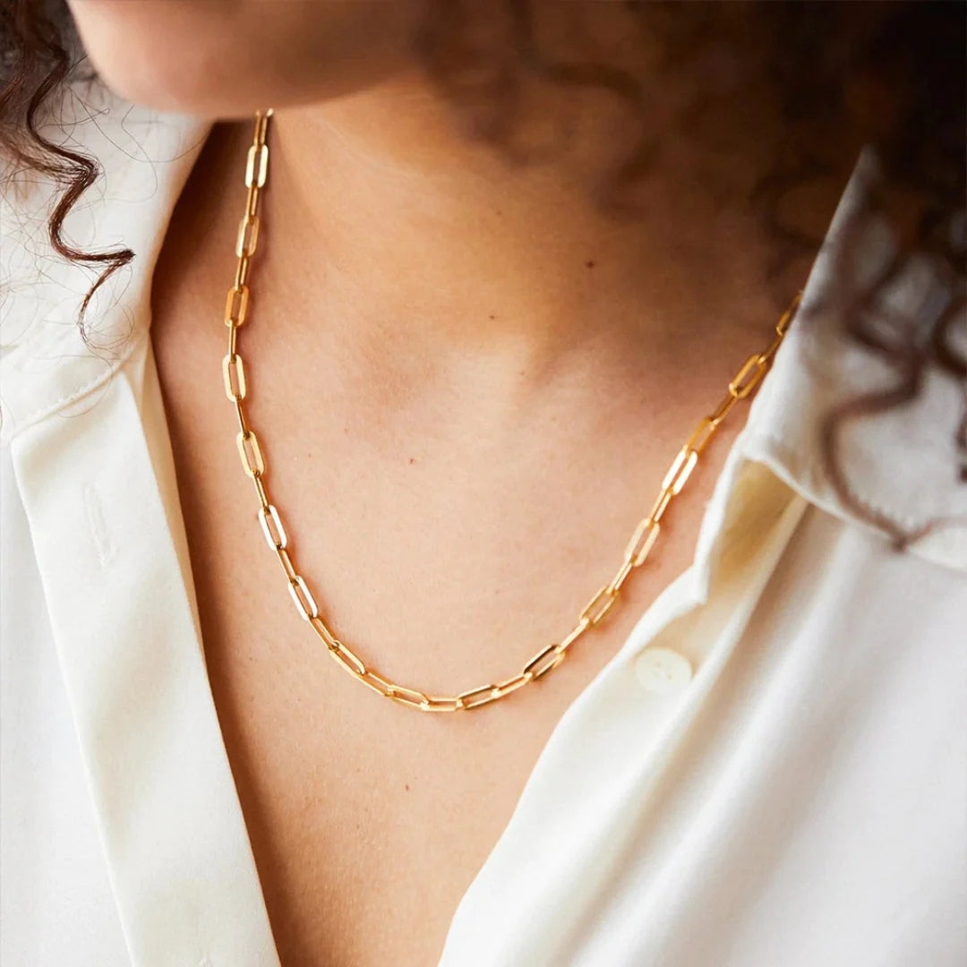 Delicate Artisan Gold Necklace