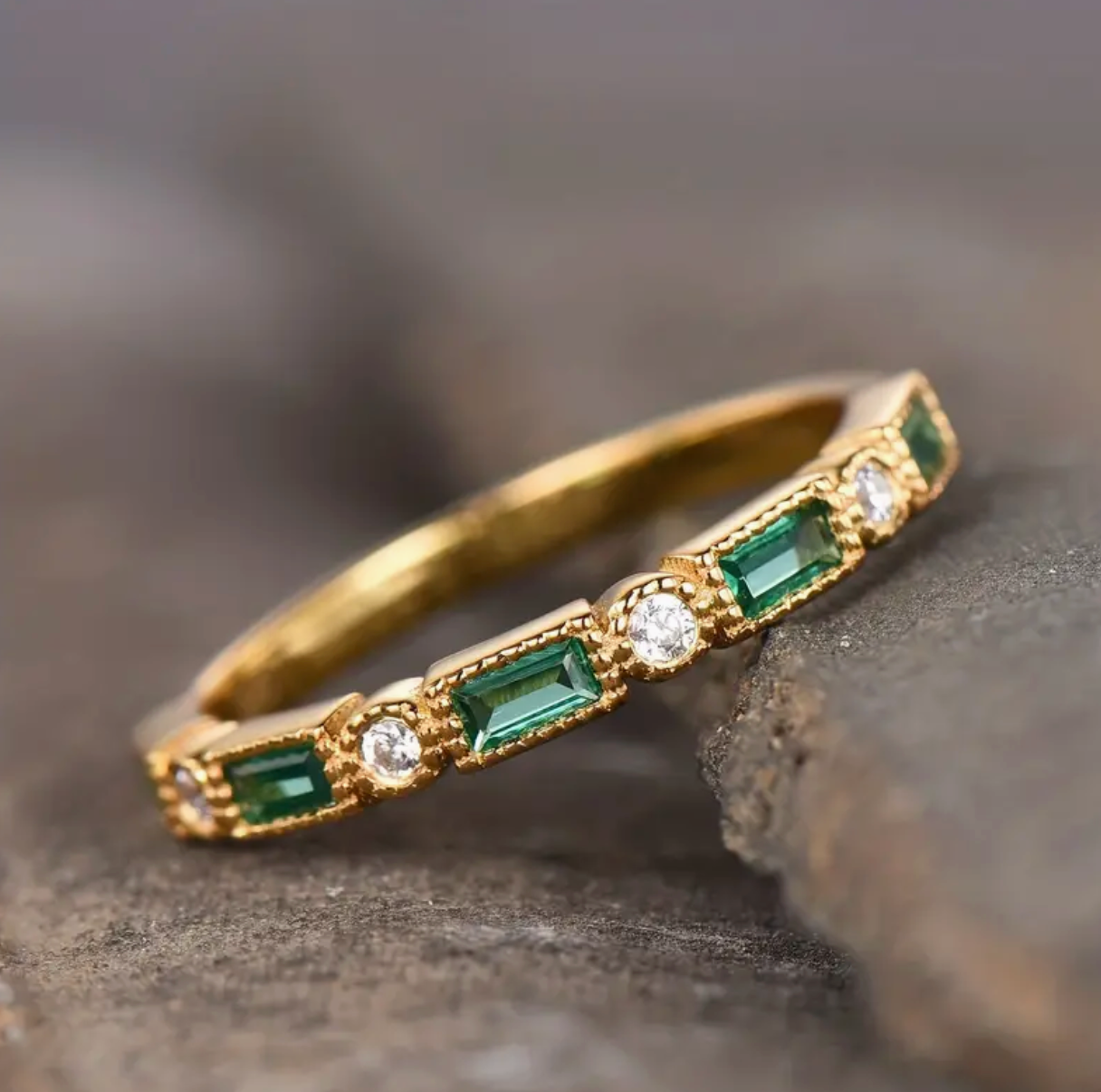 Beautiful Gold Ring with Unique Style