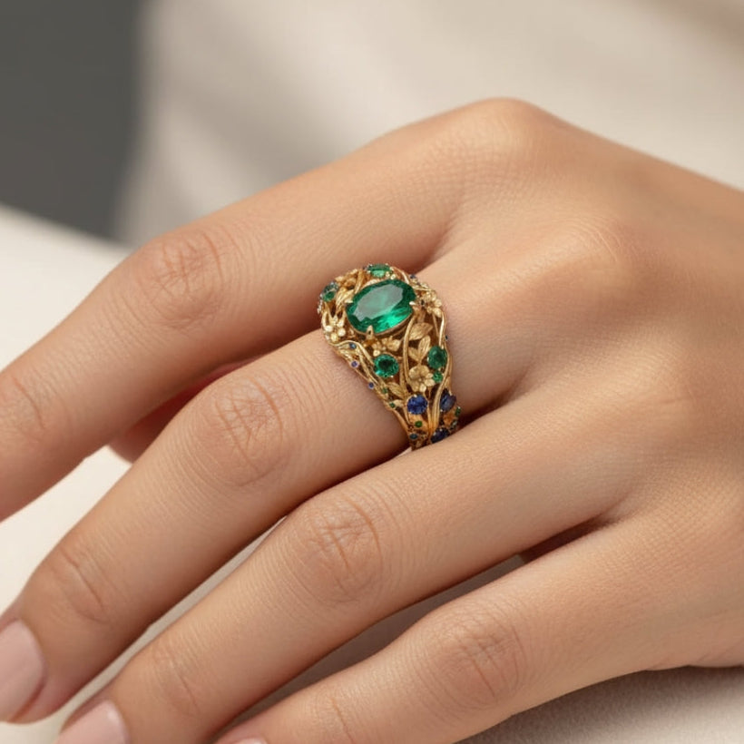 Stunning Gold Ring for Daily Wear