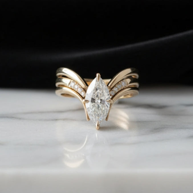 Beautiful Gold Ring with Unique Style