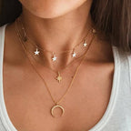 Beautiful Gold Necklace with Unique Style