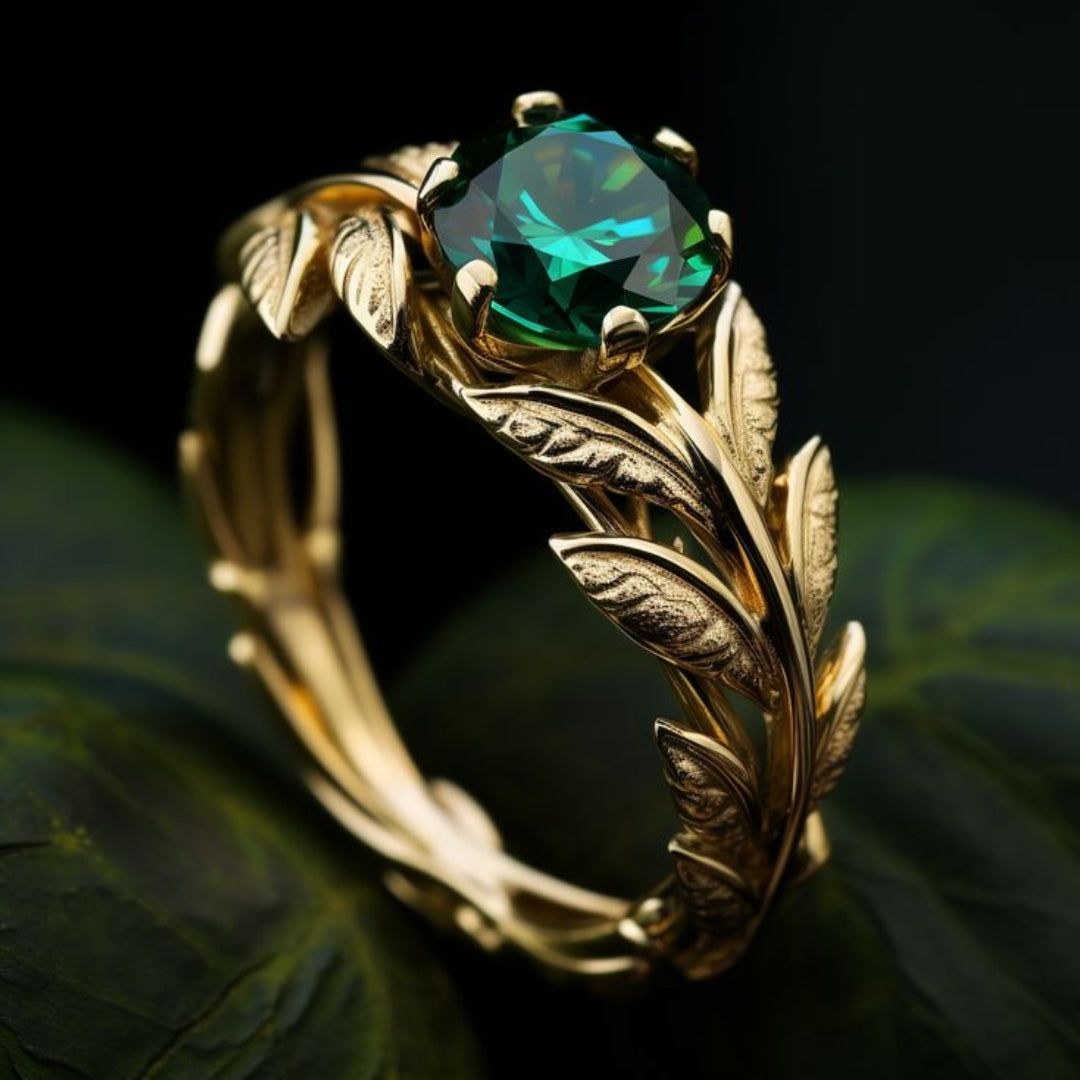 Beautiful Gold Ring with Unique Style