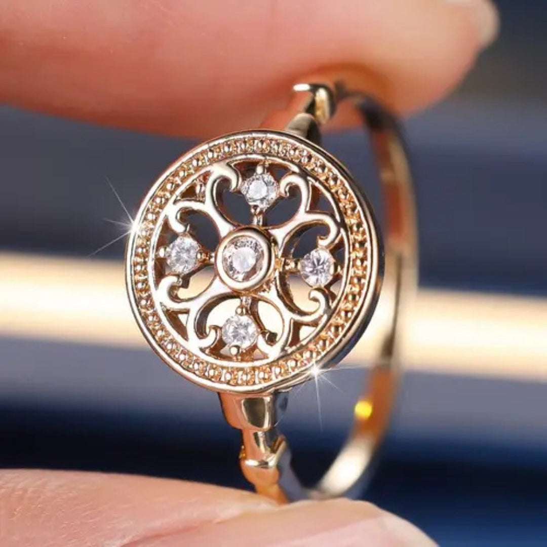 Beautiful Gold Ring with Unique Style