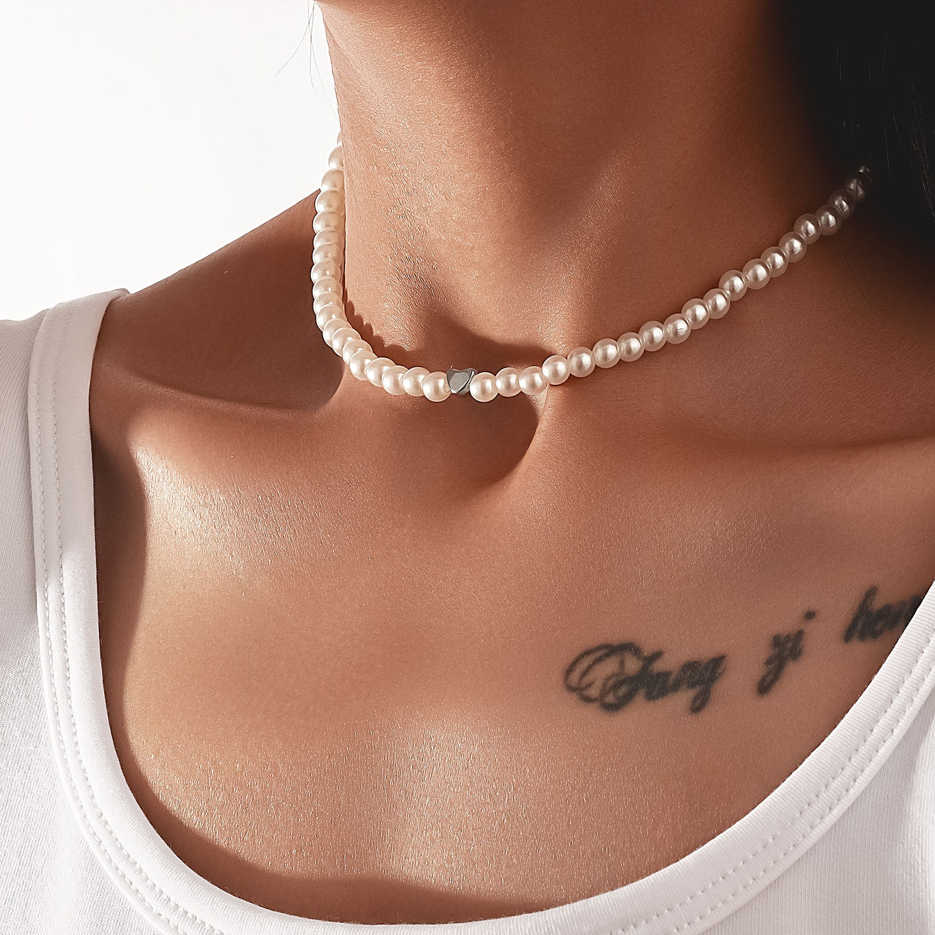 Vintage Handmade Pearl Necklace