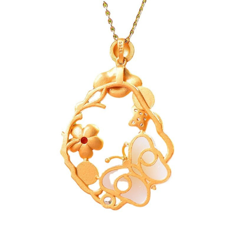 Vintage Handmade Gold Necklace