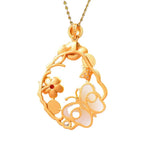 Vintage Handmade Gold Necklace