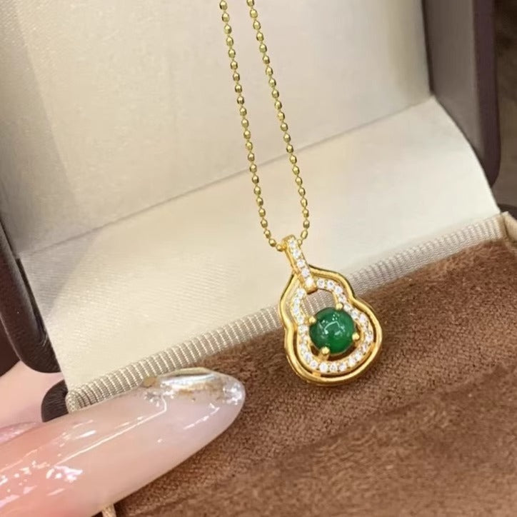 Vintage Handmade Gold Necklace