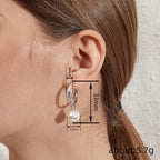 Romantic Pearl Earring for Special Moments