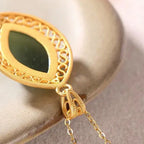 Vintage Handmade Gold Necklace