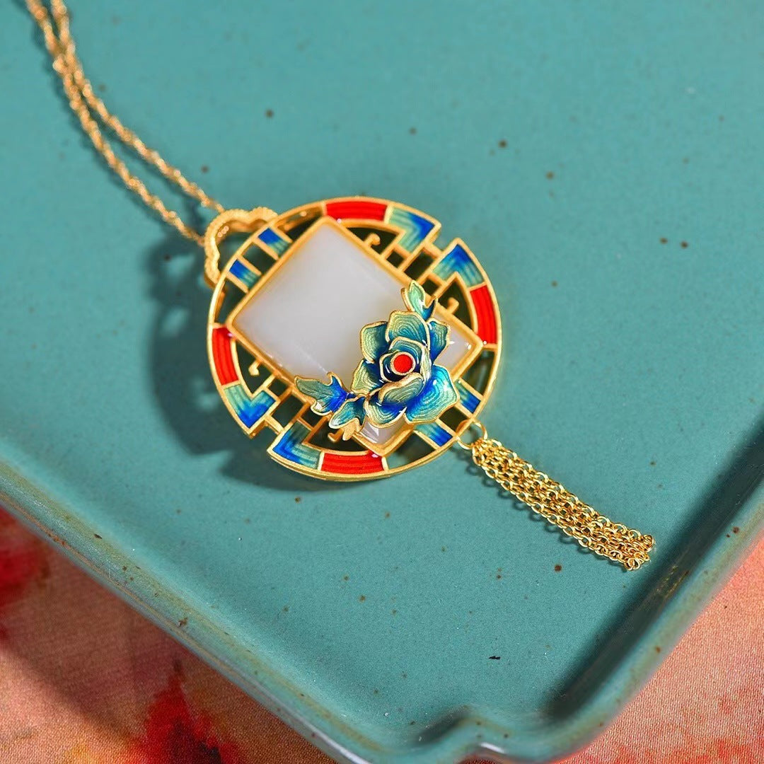 Vintage Handmade Silver Necklace