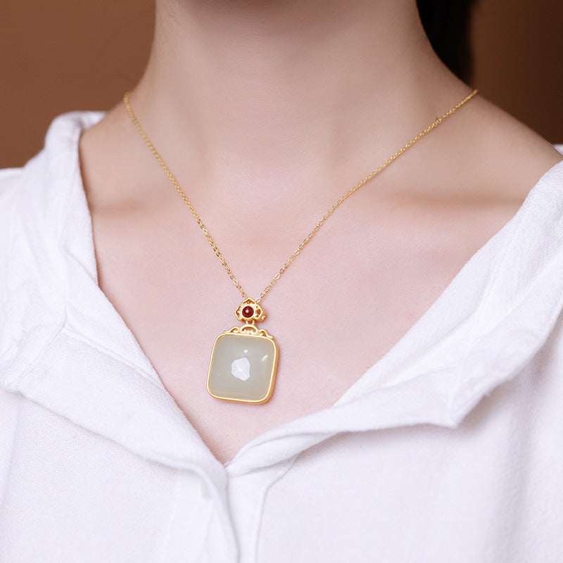 Vintage Handmade Gold Necklace