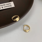 Vintage Handmade Gold Earring