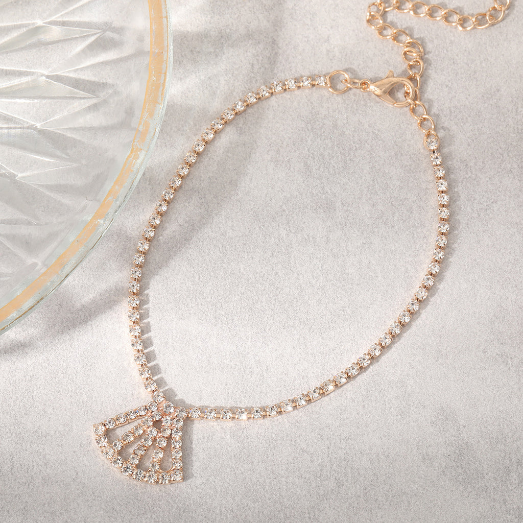 Vintage Handmade Gold Anklet