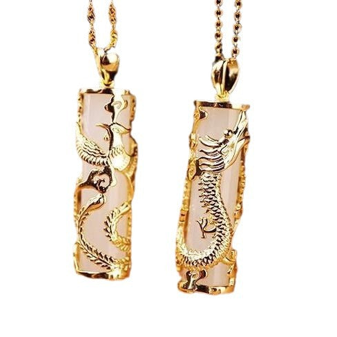 Vintage Handmade Gold Necklace