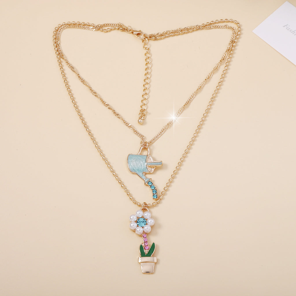 Vintage Handmade Pearl Necklace